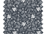 Tissu coton au mètre papillons de nuit ex1091