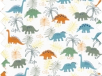 Coupon tissu 1 m dinosaures ex1061