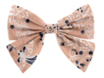 Barrette noeud papillon oiseau bandana