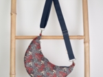 Sac demi lune petit  jardin d'aurore
