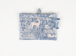 Porte badge toile de biche