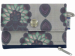 Mini pochette porte-monnaie lotus vert