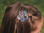 Mini Barrette Pétales de Fleur monet lilas