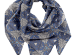 Foulard pompon ethnique