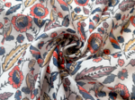 Tissu voile plumes d'été