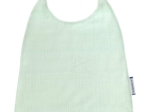 Serviette enfant élastique gaze vert d'eau
