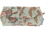 Etui à lunettes vert bohème