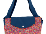 Sac cabas grand cocktail de fleurs