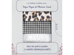 Kit prêt à coudre 3 Carrés démaquillants léopard