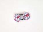 Barrette Noeud Anti-Glisse rose grenadine