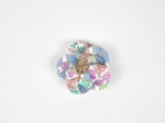 Mini Barrette Pétales de Fleur pastel fleuri