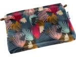 Mini pochette tissu feu d'artifice