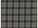 Tissu flanelle tartan noir sable