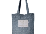 Sac tote bag etoile argent jean