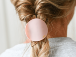 Pince plate ronde rose pâle