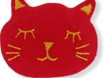 Barrette miaou rouge