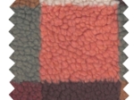 Tissu Moumoute ex2658 moumoute damier brique