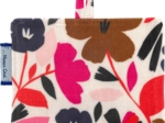 Porte badge champ floral