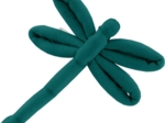 Barrette libellule  vert émeraude