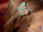 Barrette petit papillon mille et une fleurs