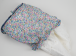 Pochette lingerie pastel fleuri