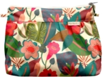 Pochette plissée fleurs des iles