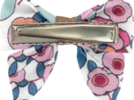 Barrette Mini Noeud Papillon boutons rose