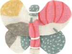 Barrette petit papillon douceur d'été