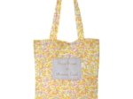 Sac tote bag mimosa jaune rose