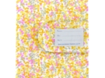 Protège carnet de santé mimosa jaune rose