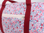 Sac week-end rose grenadine
