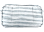 Pochette banane rayé bleu blanc