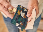 Mini pochette porte-monnaie kaléidoscope