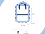 Petit sac à dos Gaby toile de biche