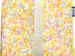 Tapis à langer mimosa jaune rose