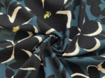Tissu jersey fleurs d'ombre