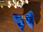 Barrette Mini Noeud Papillon bleu navy