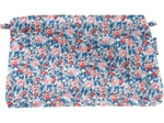 Pochette tissu london fleuri