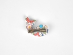 Barrette Baleine mille et une fleurs