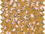Tissu voile gypso ocre