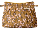 Mini pochette plissée gypso ocre