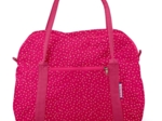 Sac bowling etoile or fuchsia