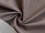 Tissu épais au mètre jean chocolat