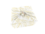 Furoshiki petit 35 x 35 cm ramage or