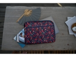 Pochette ordinateur 13 pouces huppette fleurie