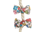 Barrettes clic-clac petits noeuds mille et une fleurs