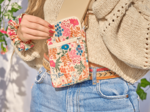 Pochette téléphone matelassée parfum d'antan