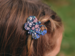 Barrette petit papillon monet lilas