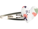 Barrette clic-clac cœur reveil printanier