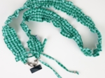 Lanière froufrou téléphone vichy vert menthe